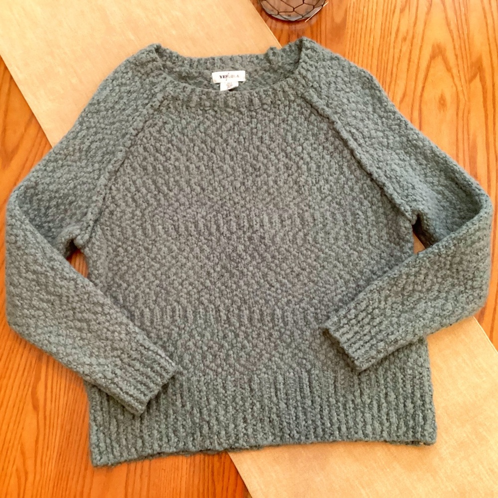 Yes Lola Sweater Mossy Green Size S